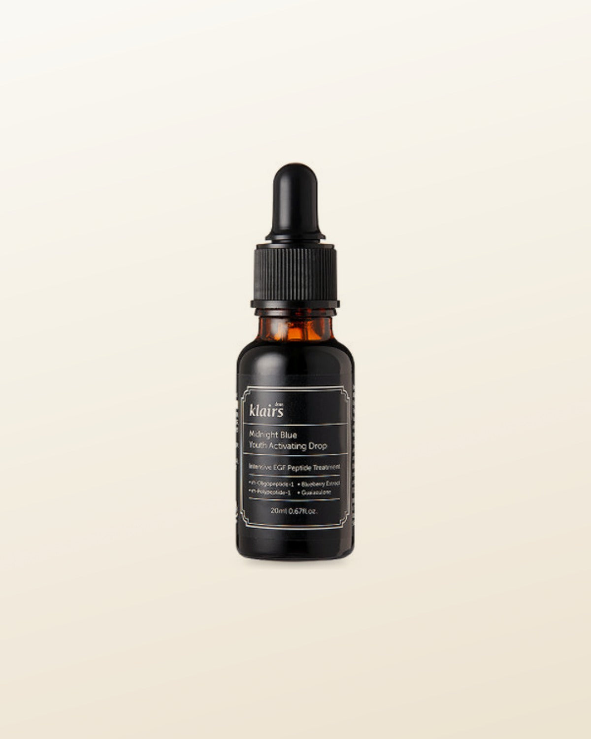 KLAIRS Midnight Blue Youth Activating Drop 20ml - tonal render