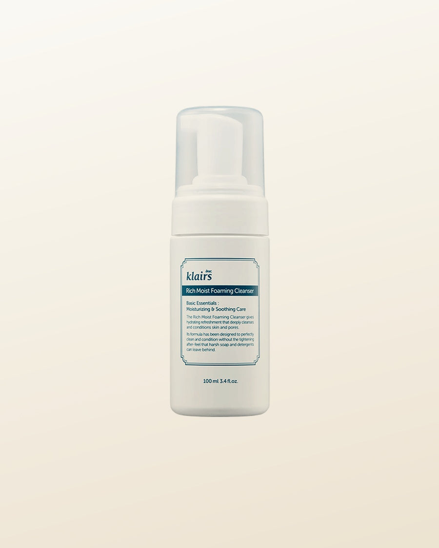 KLAIRS Rich Moist Foaming Cleanser 100ml - tonal render