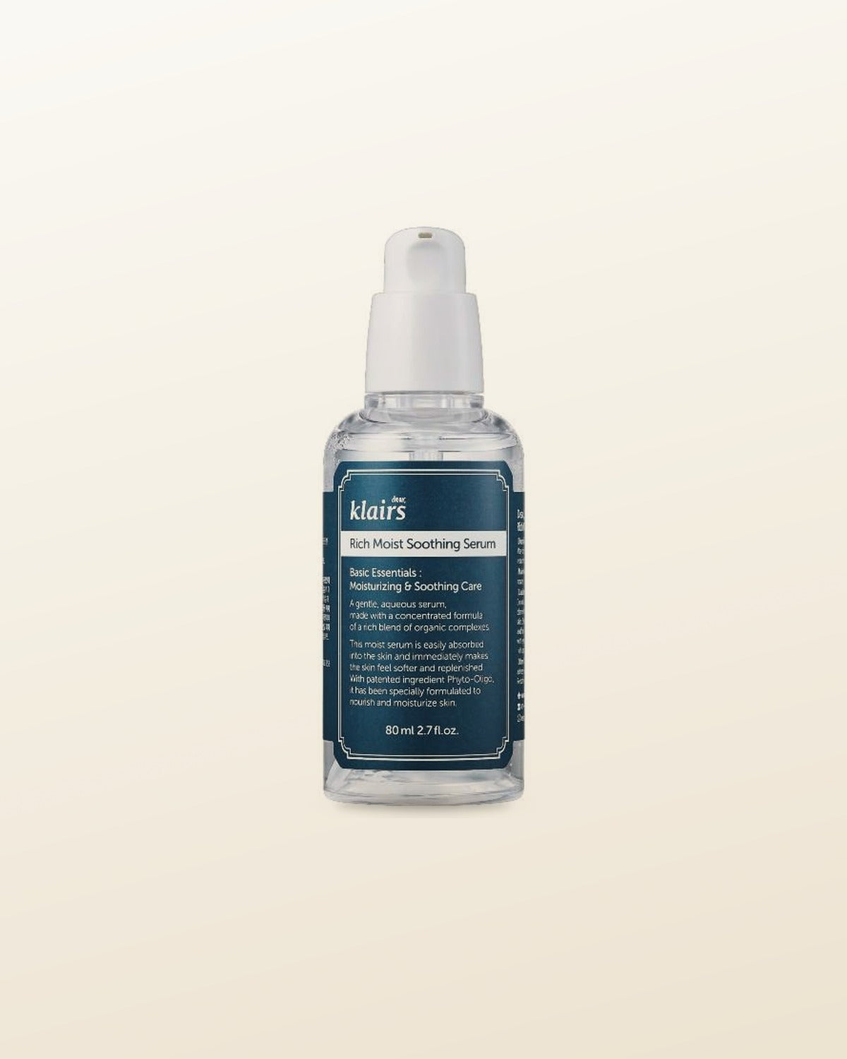 KLAIRS Rich Moist Soothing Serum 80ml - tonal render