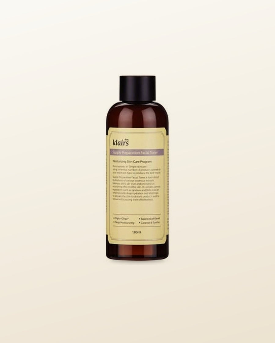 KLAIRS Supple Preparation Facial Toner 180ml - tonal render