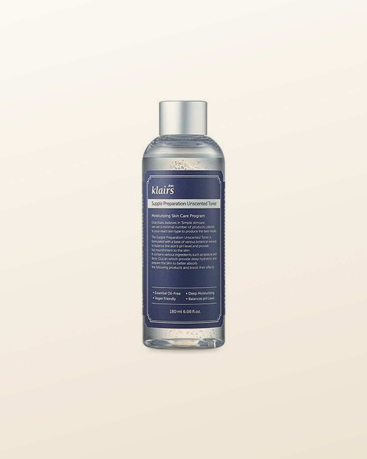 KLAIRS Supple Preparation Unscented Toner 180ml - tonal render
