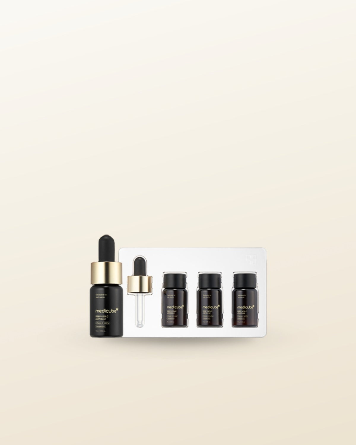 medicube Deep Vita C Ampoule 2.0 (10g x 3ea) - tonal render