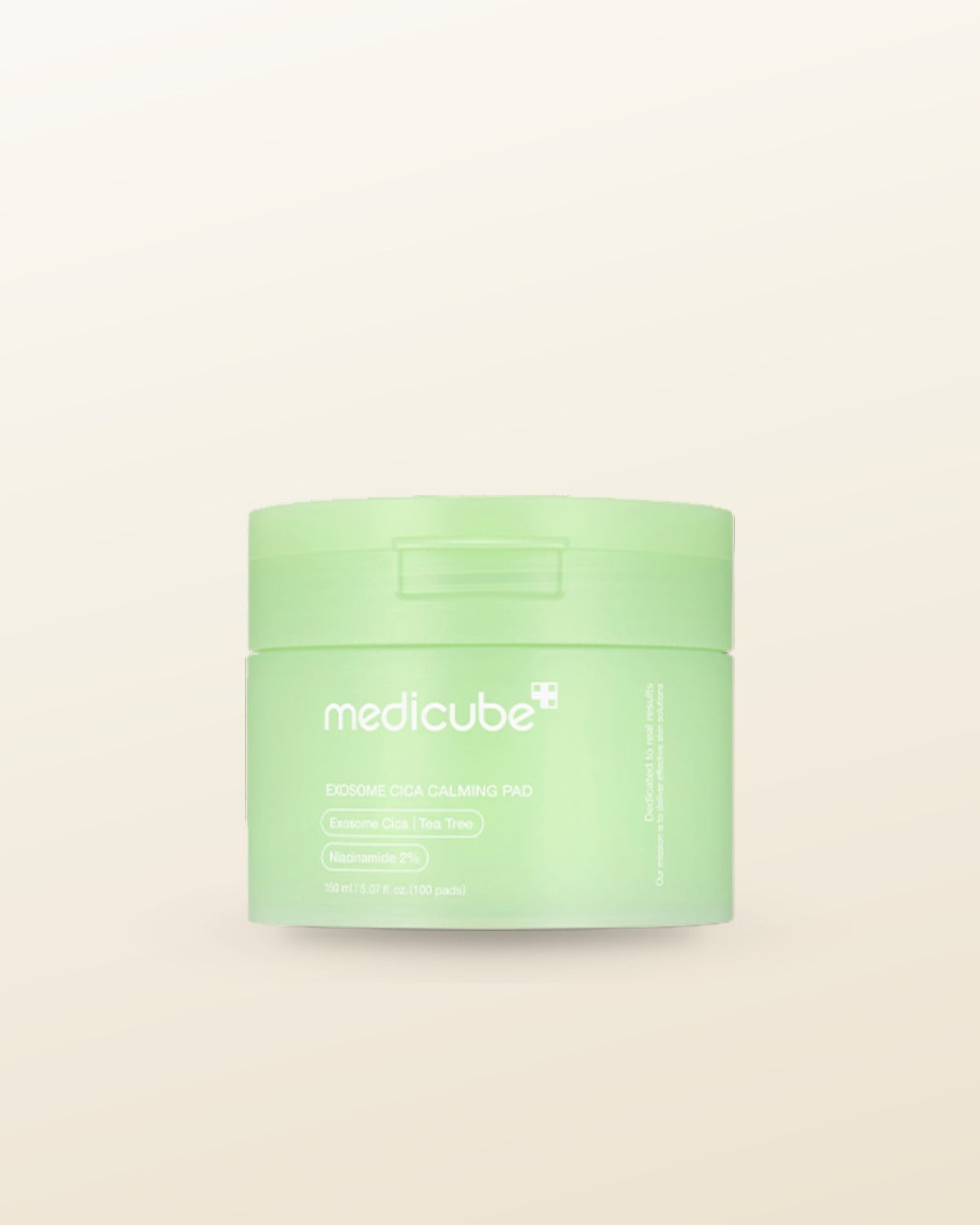 medicube Exosome Cica Calming Pad 150ml/100 Pads - tonal render