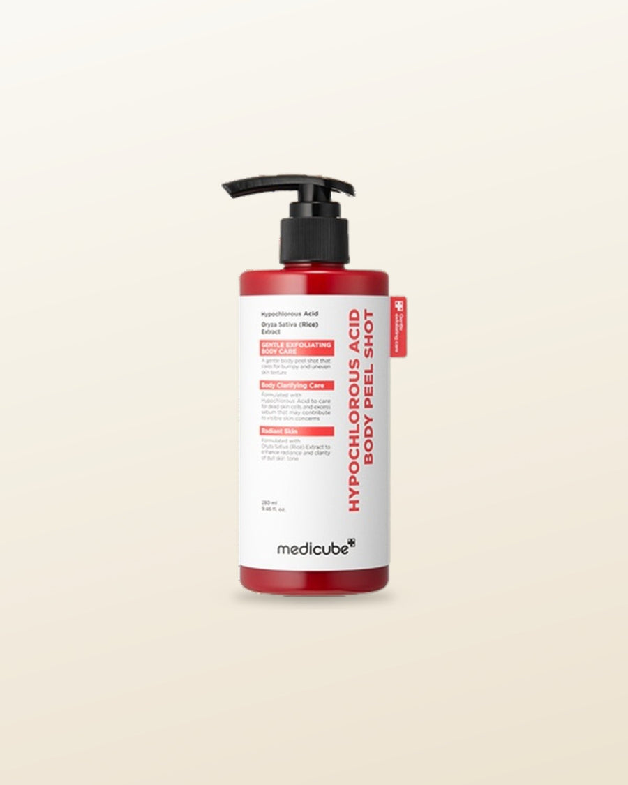 medicube Hypochlorous Acid Body Peel Shot 280ml - tonal render