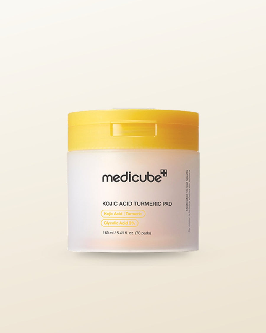 medicube Kojic Acid Turmeric Pad 160ml/70ea - tonal render