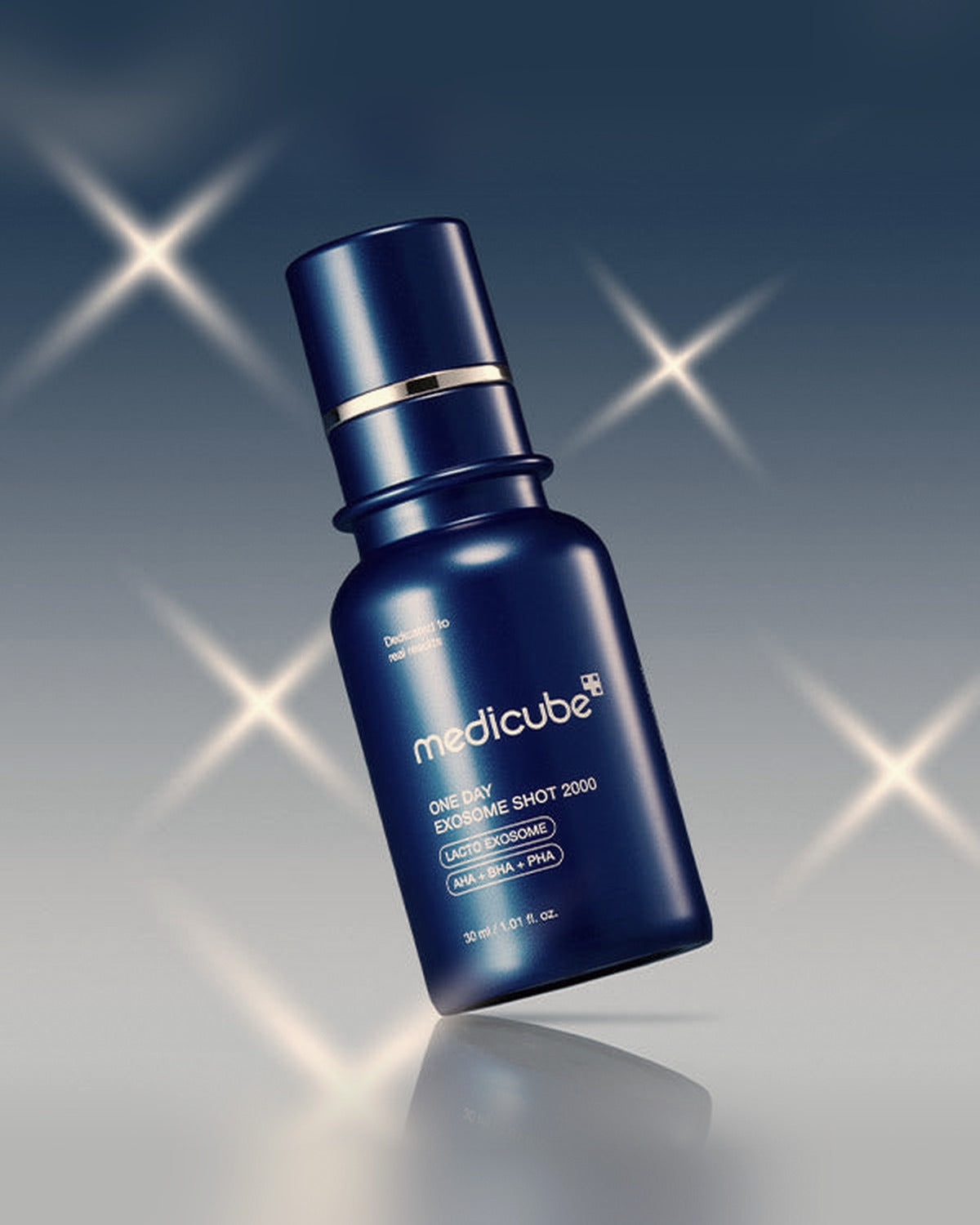 medicube One Day Exosome Shot Pore Ampoule 2000 30ml - tonal render