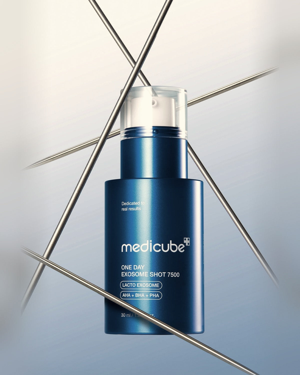 medicube One Day Exosome Shot Pore Ampoule 7500 30ml - tonal render