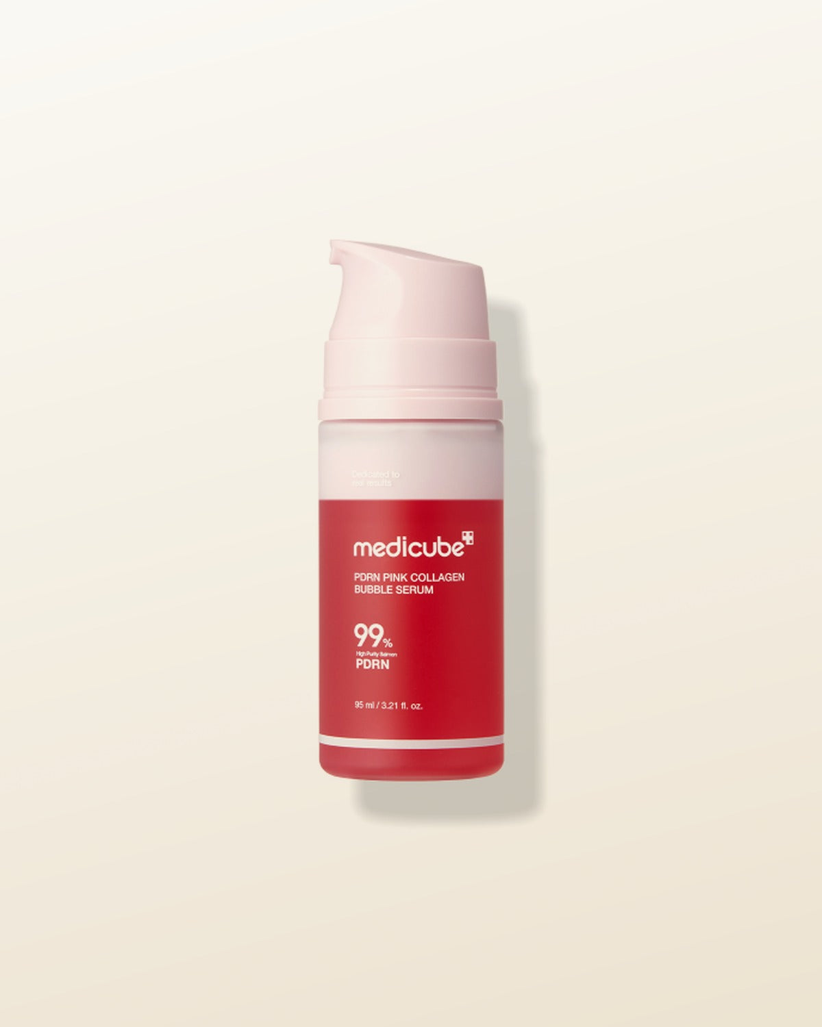 medicube PDRN Pink Collagen Bubble Serum 95ml - tonal render