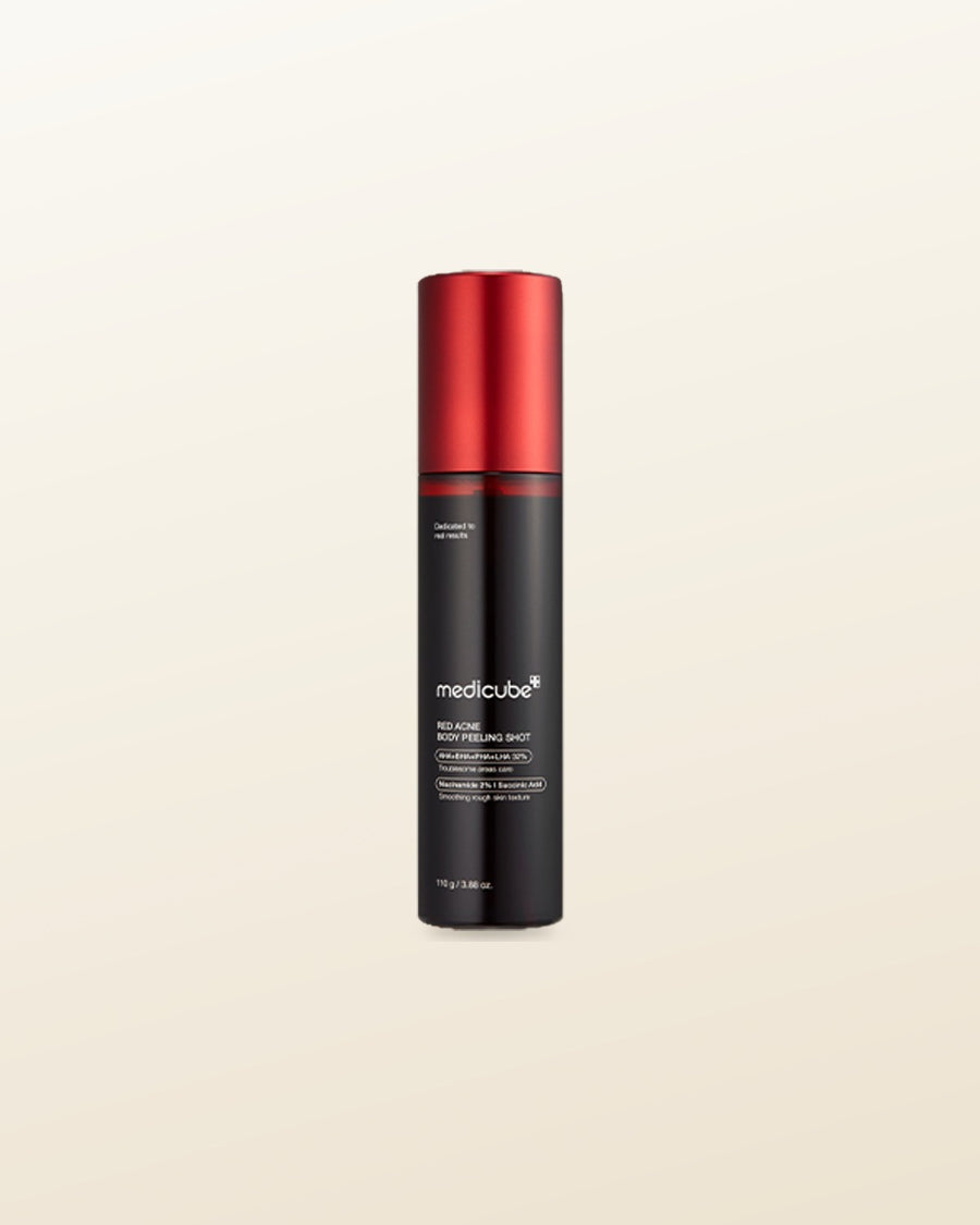 medicube Red Acne Body Peeling Shot 110g - tonal render