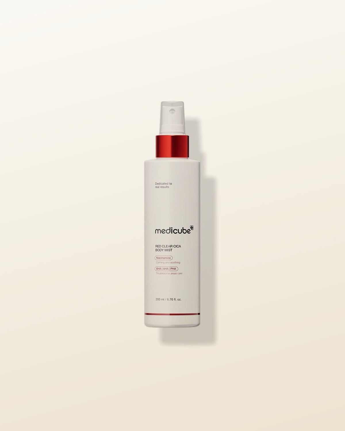 medicube Red Clear Cica Body Mist 200ml - tonal render