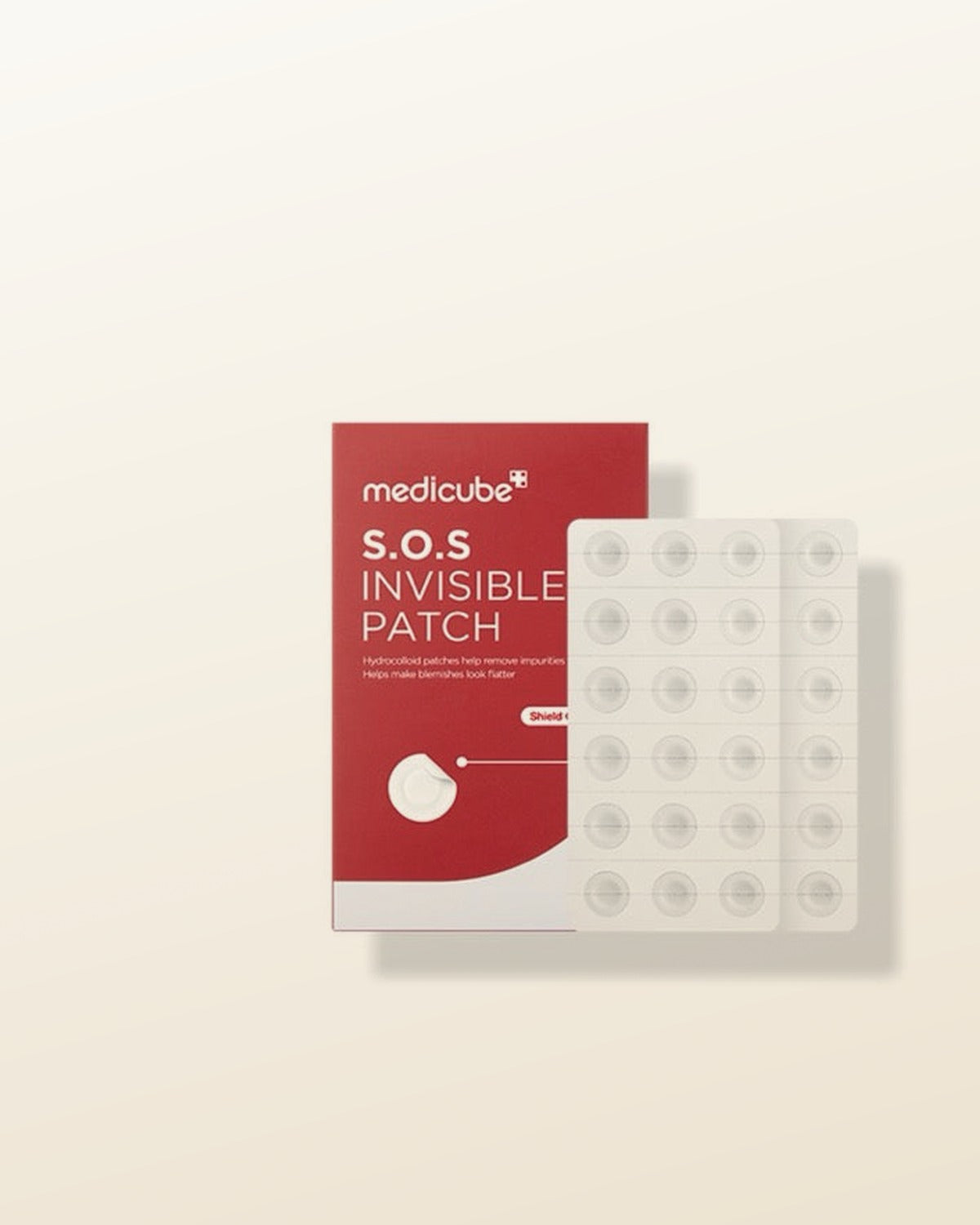 medicube SOS Invisible Patch 36ea - tonal render