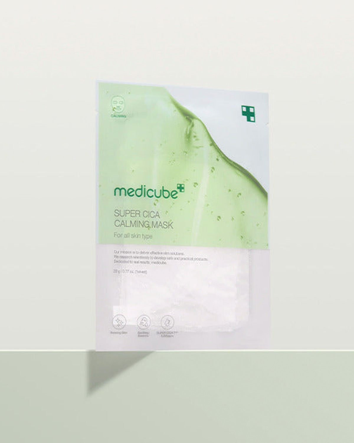medicube Super Cica Calming Mask 22g X 5ea - tonal render