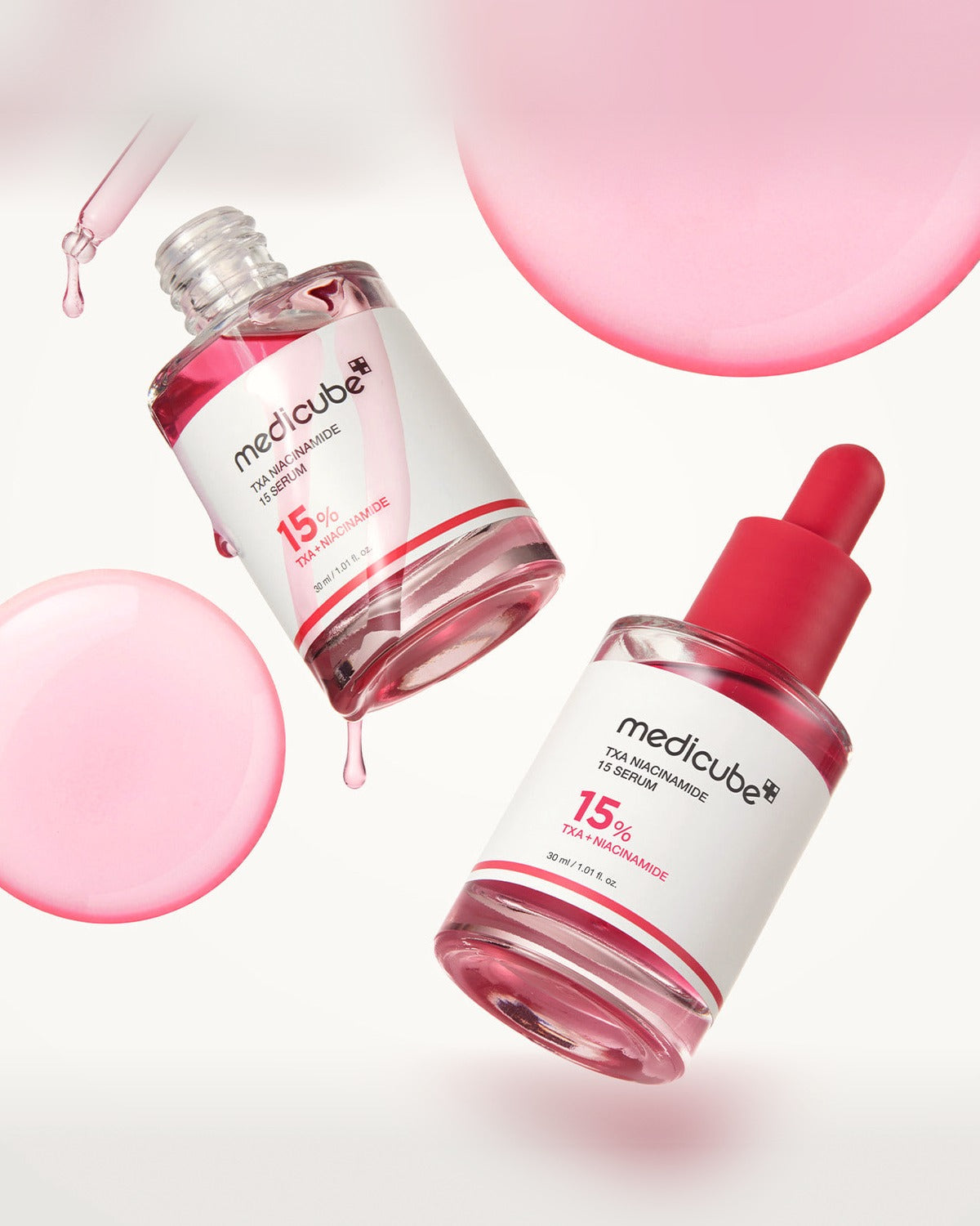 medicube TXA Niacinamide 15% Serum 30ml - tonal render