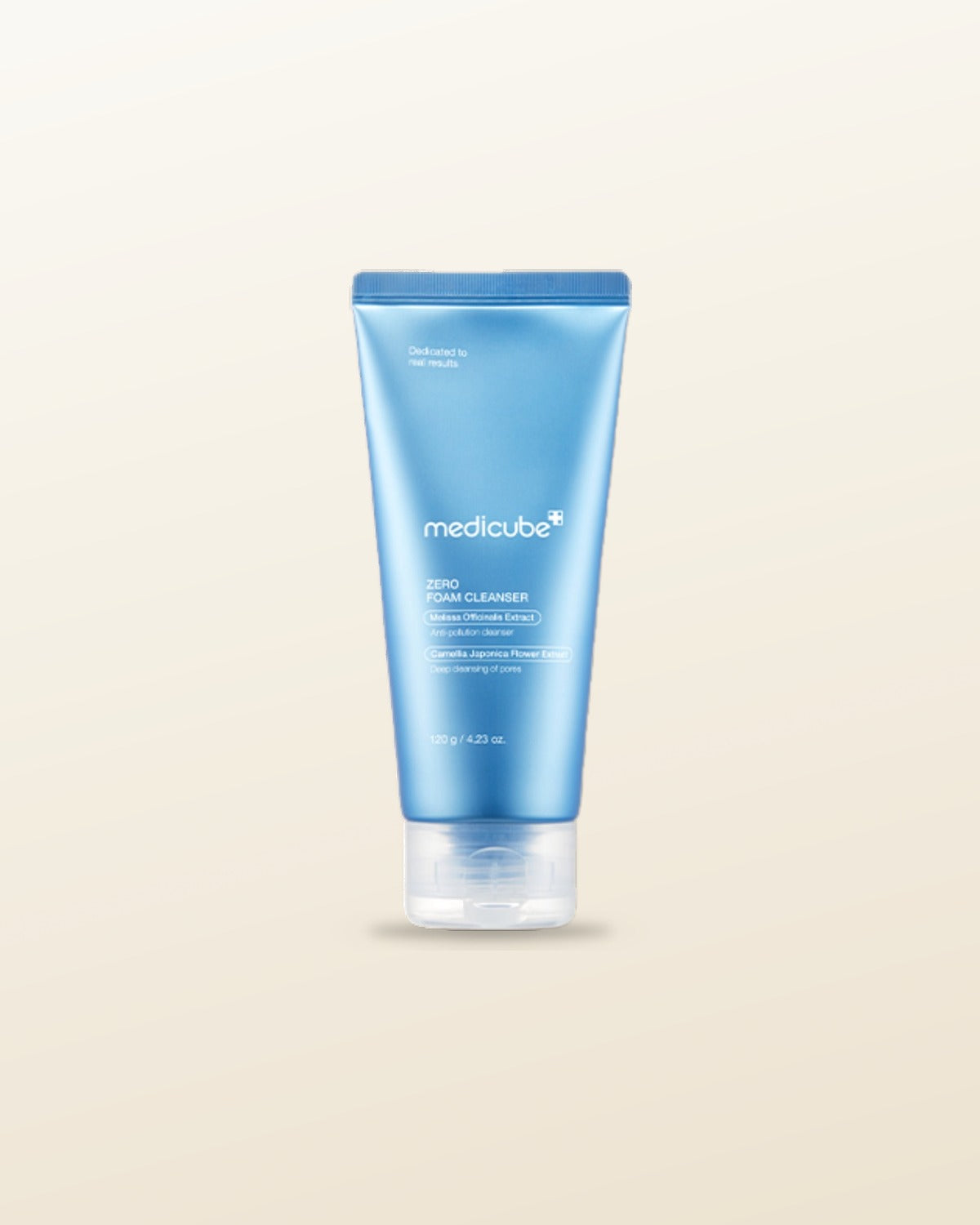 medicube Zero Foam Cleanser 120g - tonal render