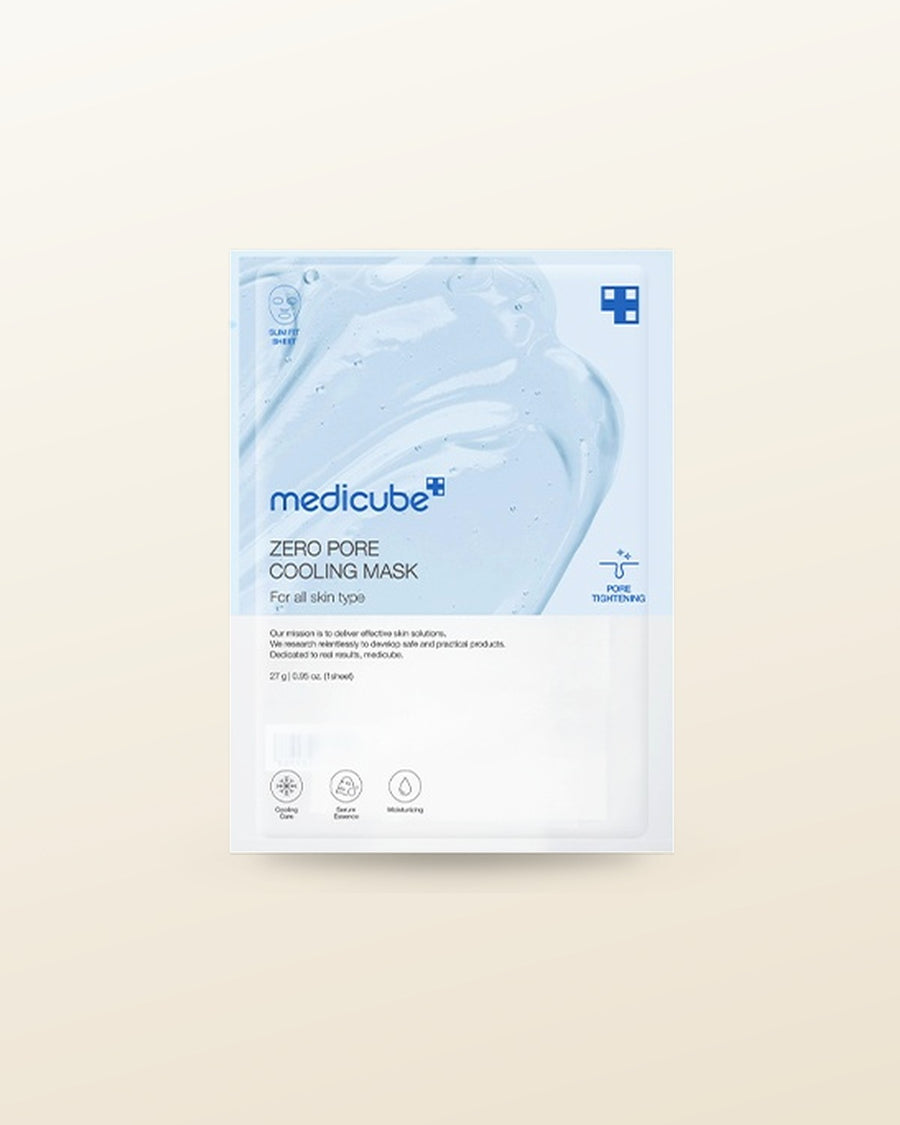 medicube Zero Pore Cooling Mask 27g X 5ea - tonal render