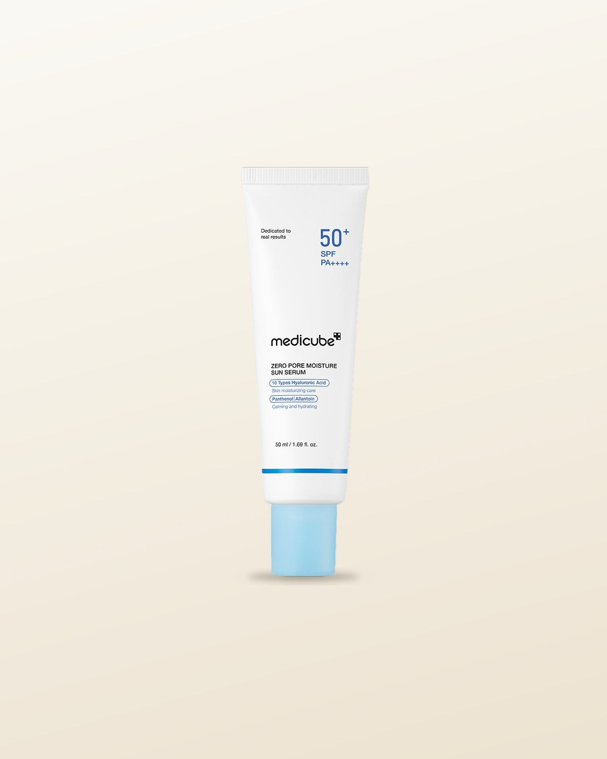 medicube Zero Pore Moisture Sun Serum 50ml - tonal render