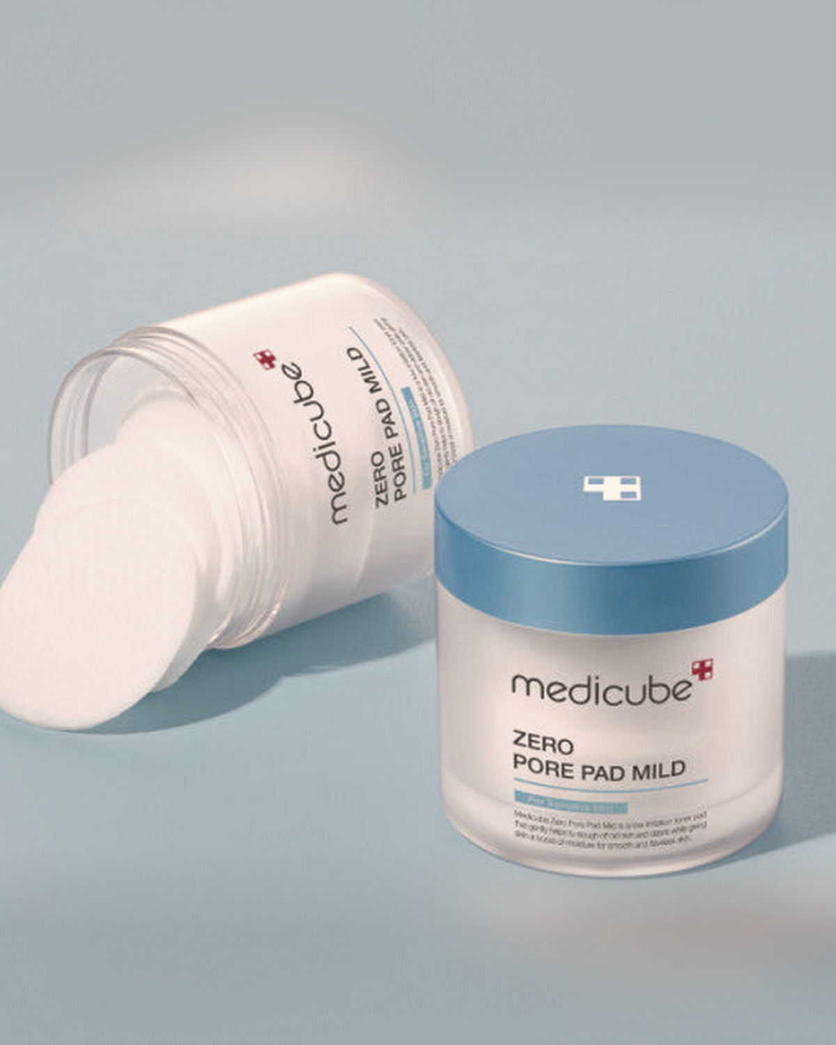 medicube Zero Pore Pad Mild 155g(70 Pads) - tonal render