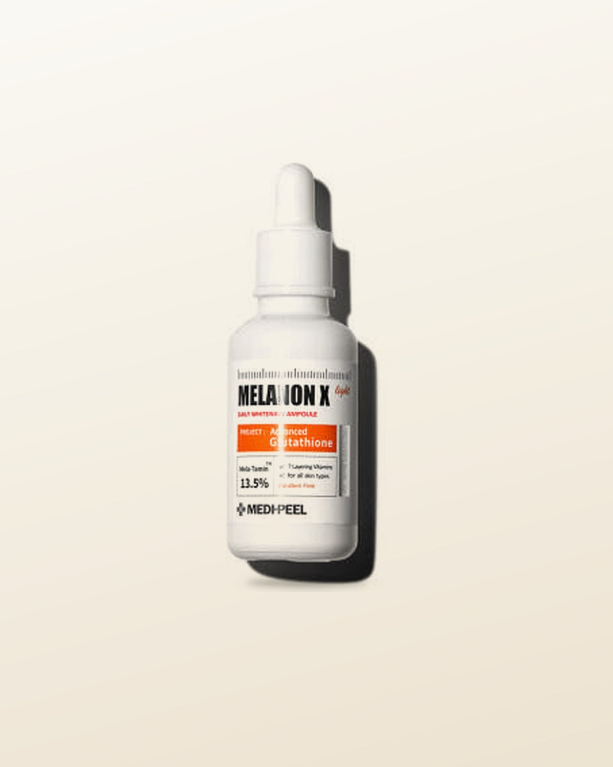 MEDIPEEL Melanon X Ampoule Light 30ml - tonal render