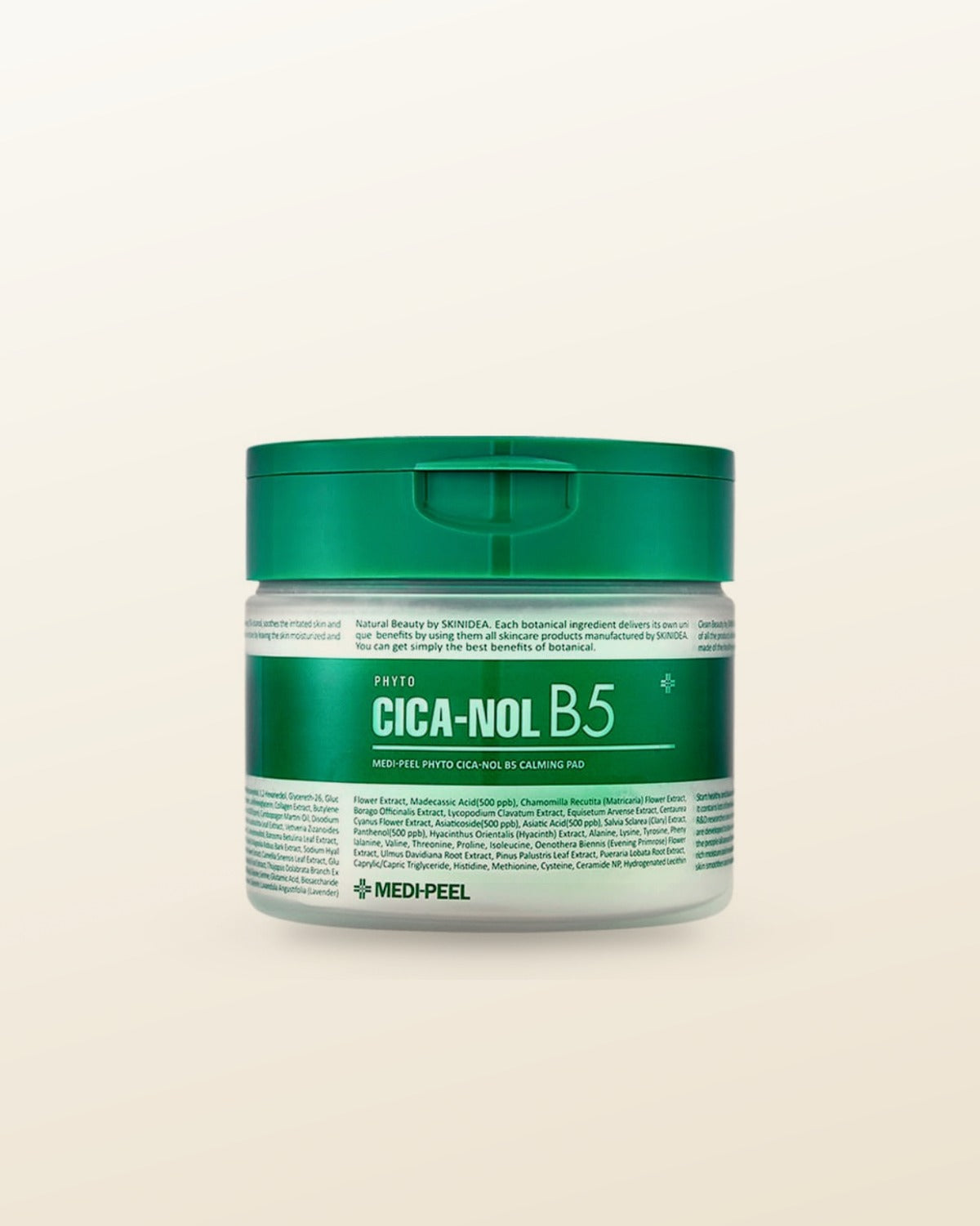 MEDIPEEL PHYTO CICA-NOL B5 Calming Pad 70pcs/270ml - tonal render