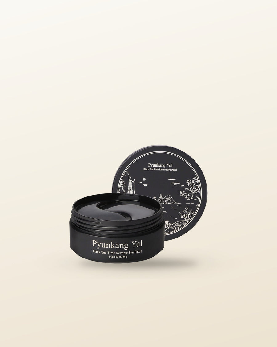 [Pyunkang Yul] Black Tea Time Reverse Eye Patch 60ea/84g - tonal render