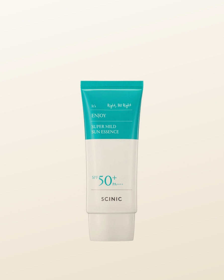 SCINIC Enjoy Super Mild Sun Essence SPF50+ PA++++ 50ml - tonal render