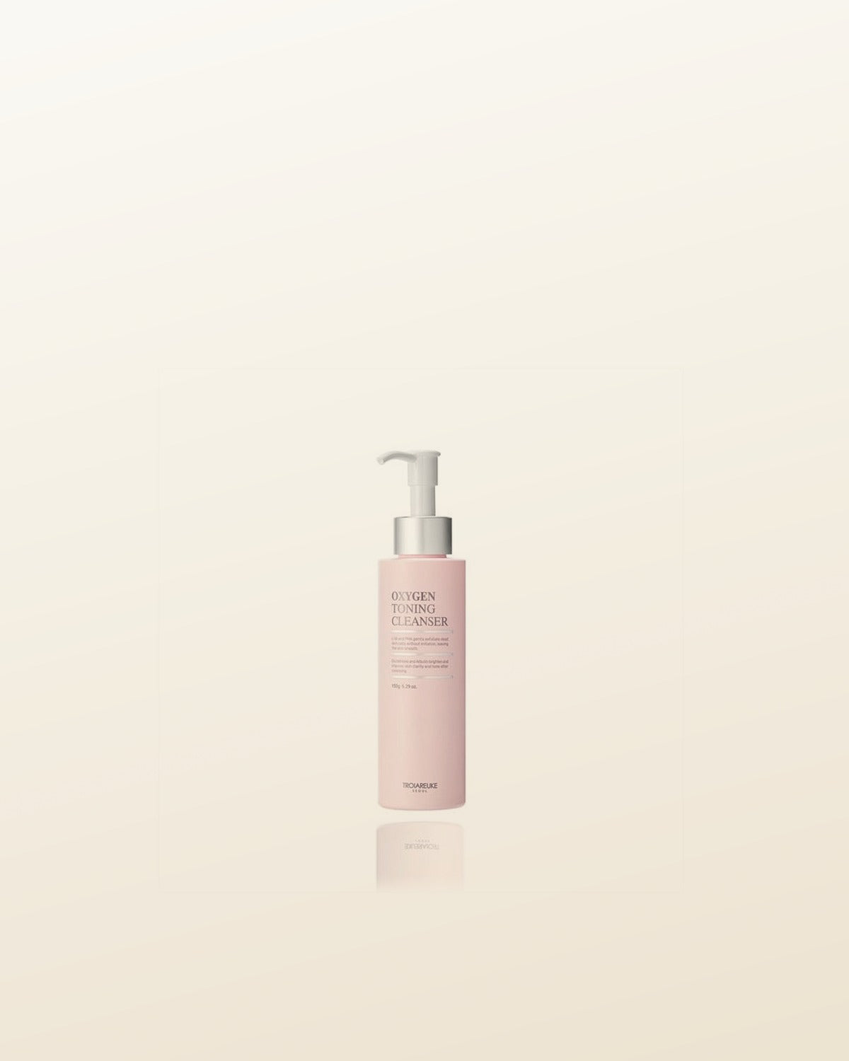 TROIAREUKE Seoul Oxygen Toning Cleanser 150ml - tonal render